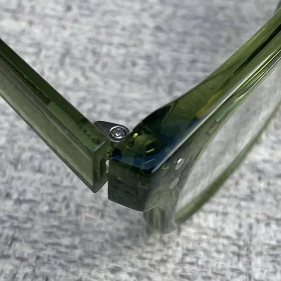 Zenni Olive Green Full Rim Eyeglasses Frames Only Eyewear 125024 - Picture 7 of 16